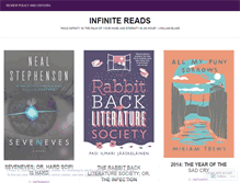 Tablet Screenshot of infinitereads.com